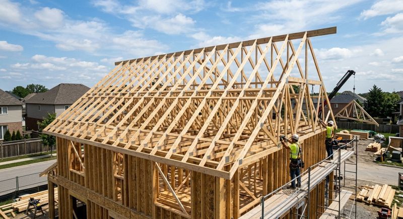 Rafter Framing in Wilmington, NC