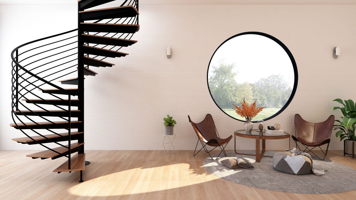 Spiral Staircase Installation in Wilmington, NC