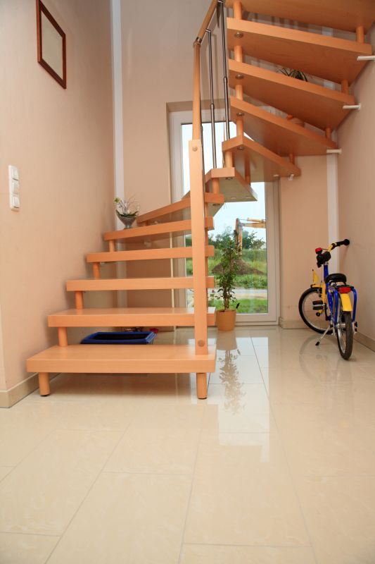 Curved Staircase Installation in Olathe, KS