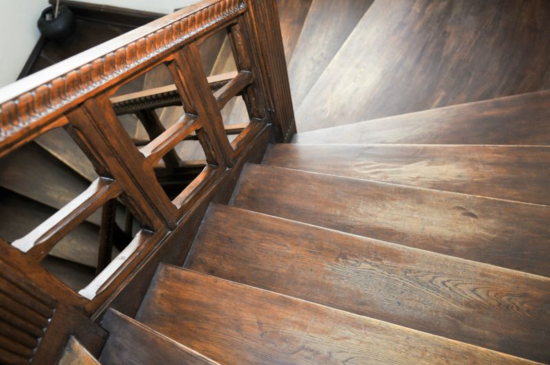 Curved Staircase Installation in Kansas City, KS