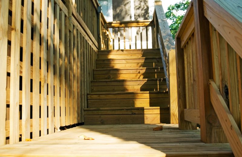 Deck Stairs Installation in Conroe, TX