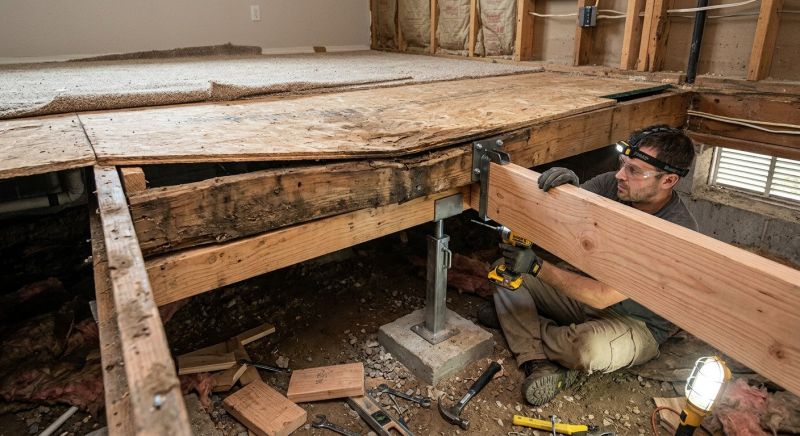 Floor Joist Replacement in Wilmington, NC