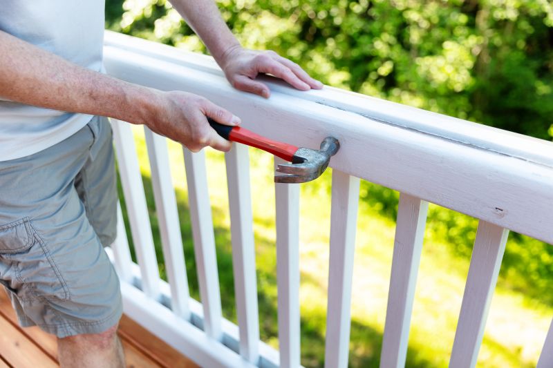 Newel Post Repair in Wilmington, NC