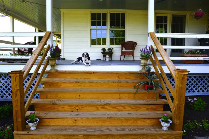 Porch Rail Repair in Alpharetta, GA