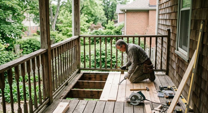 Terrace Railing Repair in Seattle, WA