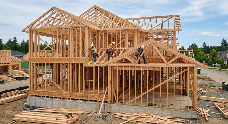 Wood Framing Construction in Wilmington, NC