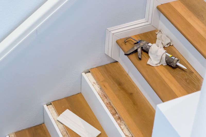 Wood Stair Railing Repair in Wilmington, NC