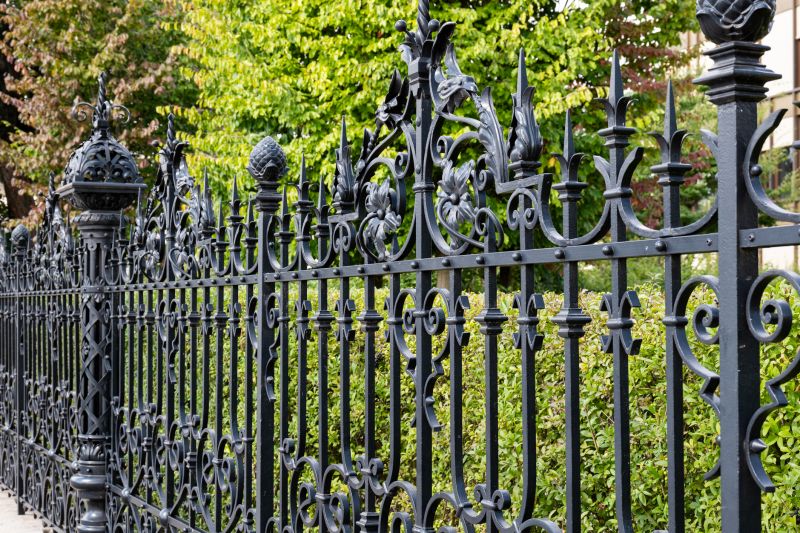 Residential Iron Fencing